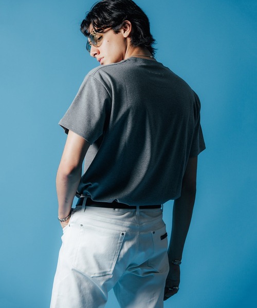 CRIMIE(クライミー)の「CREW NECK SHORT SLEEVE SHIRT / クルーネック T シャツ(Tシャツ/カットソー・メンズ・ホワイト/ブラック/ヘザーグレー・S/M/L/XL/XXL)」の12枚目の写真