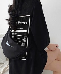 【CANVAS+】バックプリントルーズTシャツ