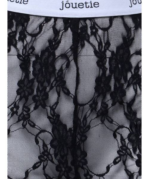 jouetie（ジュエティ）の「レースアップバイカーパンツ（その他パンツ・レディース・ブラック/オフホワイト・MEDIUM）」の17枚目の写真