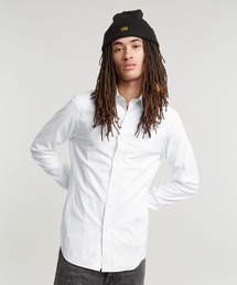 G-STAR | UNIFORM SLIM SHIRT/ワンポイントポプリンクリーンスリムシャツ(シャツ/ブラウス)