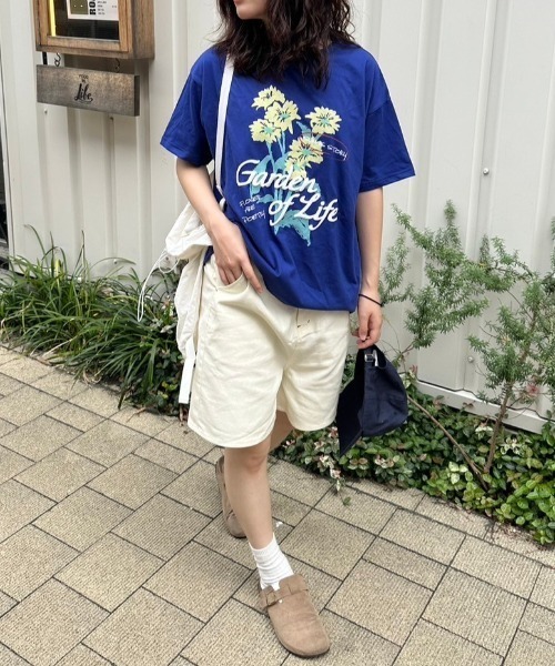 セール】《低身長サイズあり》配色ステッチハーフパンツ（その他