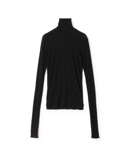 EDITION（エディション）の「キョウネンフライス ハイネックプルオーバー（Tシャツ/カットソー・レディース・ホワイト/ブラック/オレンジ・FREE）」の3枚目の写真