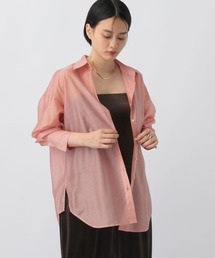 シアーオーバーシャツ