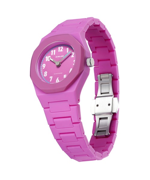 D1 MILANO(ディーワンミラノ)の「「D1 MILANO/ディーワン ミラノ」ポリカーボン 32mm レディース▲(アナログ腕時計・レディース・ブラック/グリーン/ピンク/ブルー・32mm)」の14枚目の写真