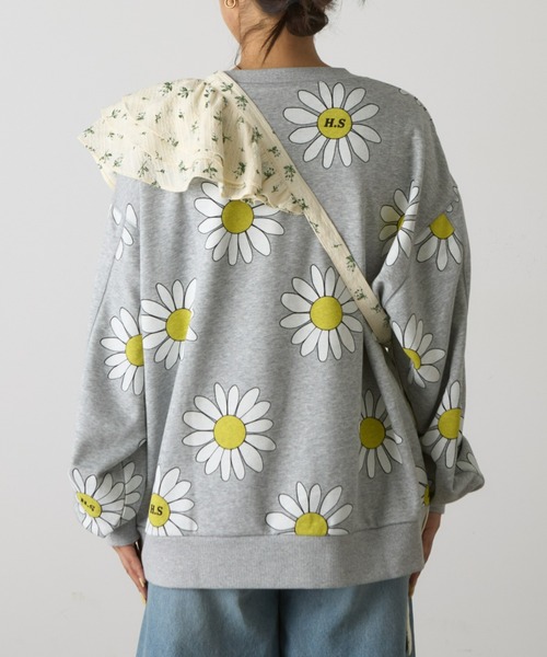 HELLO.SANFRANCISCO（ハローサンフランシスコ）の「【HELLO.SANFRANCISCO】フラワープリントマルチウェイフリルベルト（付け襟・レディース・アイボリー・ONESIZE）」の20枚目の写真