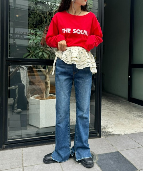 HELLO.SANFRANCISCO（ハローサンフランシスコ）の「【HELLO.SANFRANCISCO】フラワープリントマルチウェイフリルベルト（付け襟・レディース・アイボリー・ONESIZE）」の12枚目の写真