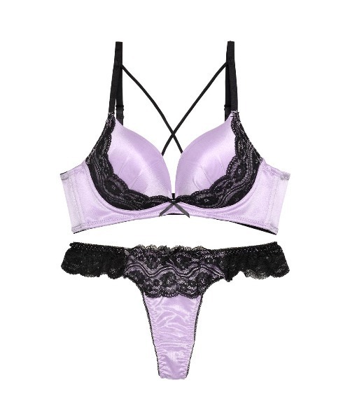 ミスティック コード レース 育乳 脇高 ブラジャー & Tバック