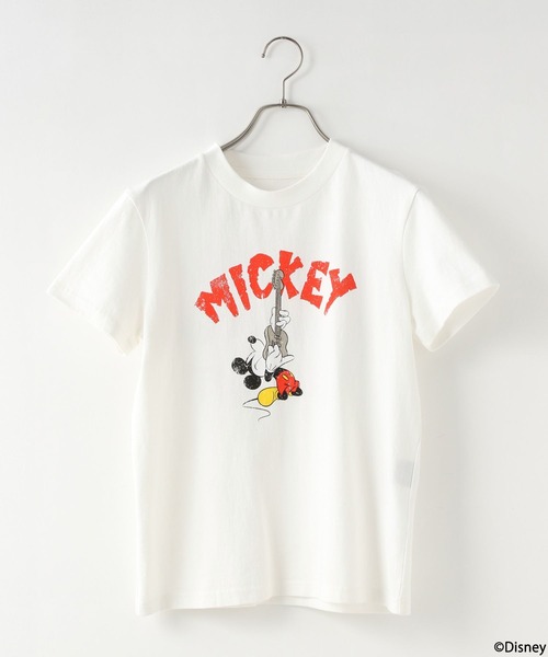 LOWRYS FARM（ローリーズファーム）の「Disney／バンドＴＳＳ　142864（Tシャツ/カットソー・レディース・オフホワイト/チャコールグレー/その他19・FREE）」の10枚目の写真
