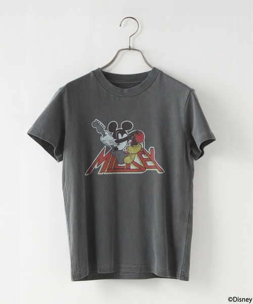 LOWRYS FARM（ローリーズファーム）の「Disney／バンドＴＳＳ　142864（Tシャツ/カットソー・レディース・オフホワイト/チャコールグレー/その他19・FREE）」の14枚目の写真