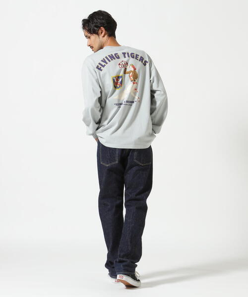 AVIREX(アヴィレックス)の「LONGSLEEVE T-SHIRT "FLYING TIGERS" / 長袖Tシャツ "フライングタイガース" / AVIREX / アヴィレックス(Tシャツ/カットソー・メンズ・ブラック/ホワイト/その他18・XX-LARGE/X-LARGE/LARGE/MEDIUM/M/2XL/L/XL)」の22枚目の写真