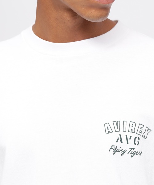 AVIREX(アヴィレックス)の「LONGSLEEVE T-SHIRT "FLYING TIGERS" / 長袖Tシャツ "フライングタイガース" / AVIREX / アヴィレックス(Tシャツ/カットソー・メンズ・ブラック/ホワイト/その他18・XX-LARGE/X-LARGE/LARGE/MEDIUM/M/2XL/L/XL)」の10枚目の写真