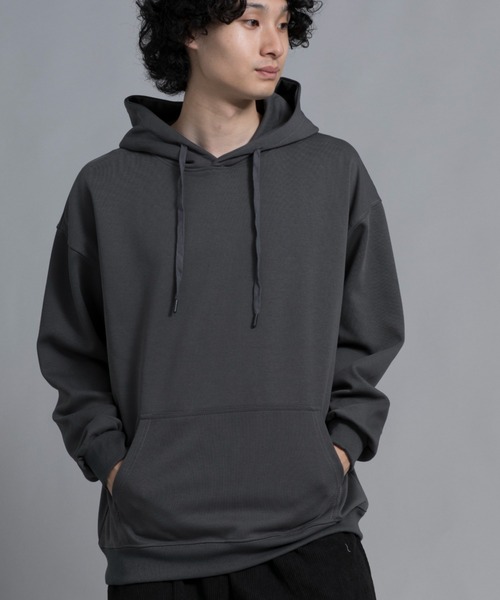 aimoha(アイモハ)の「aimoha men Essential Hooded Sweatshirt(パーカー・メンズ・ブラック/チョコ/グレー/ブルー・MEDIUM/LARGE/X-LARGE/XX-LARGE/XXX-LARGE/SMALL)」の4枚目の写真
