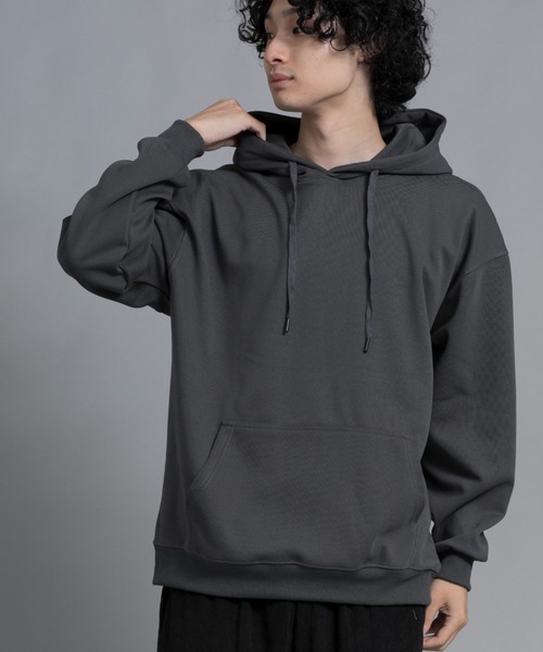 aimoha(アイモハ)の「aimoha men Essential Hooded Sweatshirt(パーカー・メンズ・ブラック/チョコ/グレー/ブルー・MEDIUM/LARGE/X-LARGE/XX-LARGE/XXX-LARGE/SMALL)」の6枚目の写真