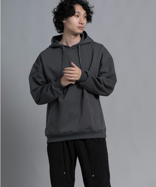 aimoha(アイモハ)の「aimoha men Essential Hooded Sweatshirt(パーカー・メンズ・ブラック/チョコ/グレー/ブルー・MEDIUM/LARGE/X-LARGE/XX-LARGE/XXX-LARGE/SMALL)」の9枚目の写真