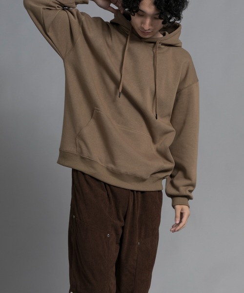 aimoha(アイモハ)の「aimoha men Essential Hooded Sweatshirt(パーカー・メンズ・ブラック/チョコ/グレー/ブルー・MEDIUM/LARGE/X-LARGE/XX-LARGE/XXX-LARGE/SMALL)」の16枚目の写真