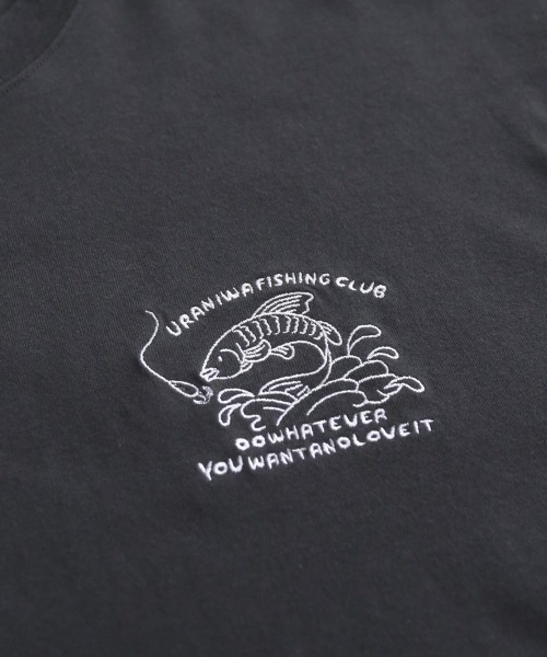 CRAFT STANDARD BOUTIQUE（クラフトスタンダードブティック）の「【ユニセックス】URANIWA CAMPERS/ フィッシングTEE（Tシャツ/カットソー・レディース・ブラック/グレイッシュベージュ/オフホワイト・M/L/XL）」の17枚目の写真