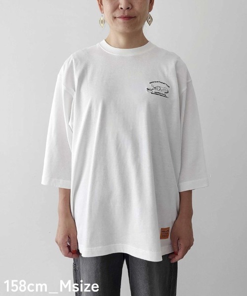 CRAFT STANDARD BOUTIQUE（クラフトスタンダードブティック）の「【ユニセックス】URANIWA CAMPERS/ フィッシングTEE（Tシャツ/カットソー・レディース・ブラック/グレイッシュベージュ/オフホワイト・M/L/XL）」の18枚目の写真