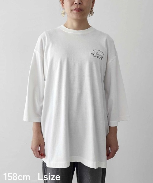 CRAFT STANDARD BOUTIQUE（クラフトスタンダードブティック）の「【ユニセックス】URANIWA CAMPERS/ フィッシングTEE（Tシャツ/カットソー・レディース・ブラック/グレイッシュベージュ/オフホワイト・M/L/XL）」の19枚目の写真