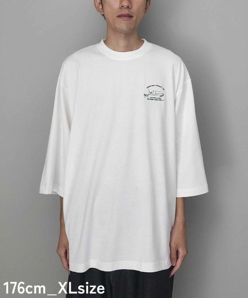 CRAFT STANDARD BOUTIQUE（クラフトスタンダードブティック）の「【ユニセックス】URANIWA CAMPERS/ フィッシングTEE（Tシャツ/カットソー・レディース・ブラック/グレイッシュベージュ/オフホワイト・M/L/XL）」の21枚目の写真