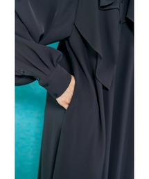 ENFOLD（エンフォルド）の「PEツイル ネックレイヤードドレス