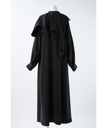 ENFOLD（エンフォルド）の「PEツイル ネックレイヤードドレス