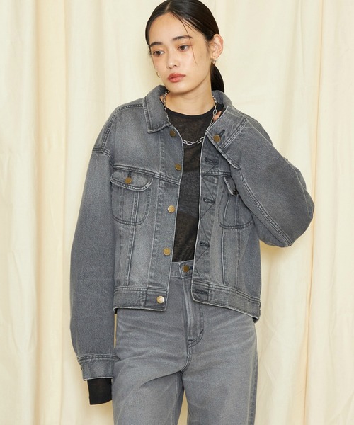 新品未使用　春服　TOYOTA × LEEコラボデニムジャケットMサイズ セール】Lee/リー【デニムジャケット】STANDARD WARDROBE
