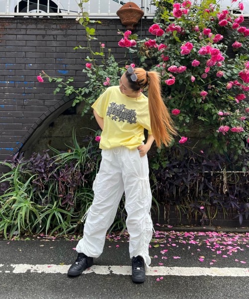 ribbon cargo pants（カーゴパンツ）｜HTH（エイチティーエイチ）