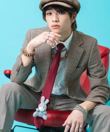 ankoROCK（アンコロック）の「TEDDY ankoROCK ワンタッチネクタイ（ネクタイ）」