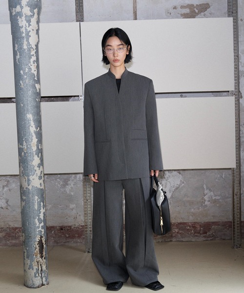 aimoha(アイモハ)の「【moyo】インバーテッド プリーツパンツ(その他パンツ・レディース・ブラック/グレー・LARGE/MEDIUM/SMALL)」の10枚目の写真