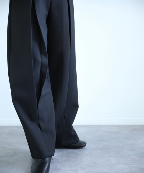 aimoha(アイモハ)の「【moyo】インバーテッド プリーツパンツ(その他パンツ・レディース・ブラック/グレー・LARGE/MEDIUM/SMALL)」の22枚目の写真