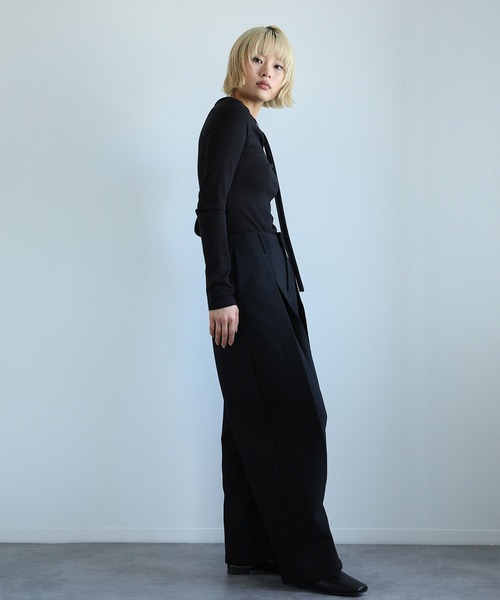 aimoha(アイモハ)の「【moyo】インバーテッド プリーツパンツ(その他パンツ・レディース・ブラック/グレー・LARGE/MEDIUM/SMALL)」の19枚目の写真