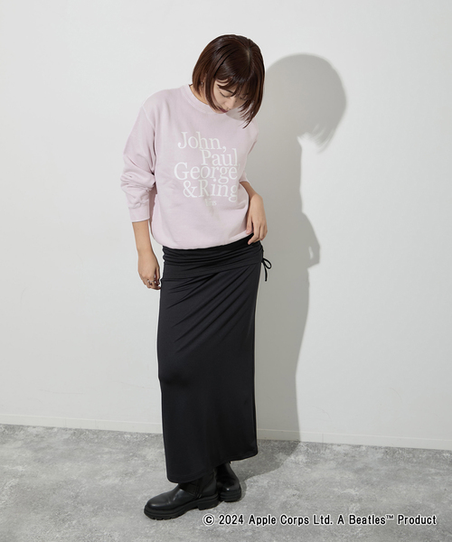 GOOD ROCK SPEED(グッドロックスピード)の「【GOOD ROCK SPEED/グッドロックスピード】 BATLES sweatshirts:スウェット(スウェット・レディース・ピンク・LARGE/MEDIUM)」の2枚目の写真