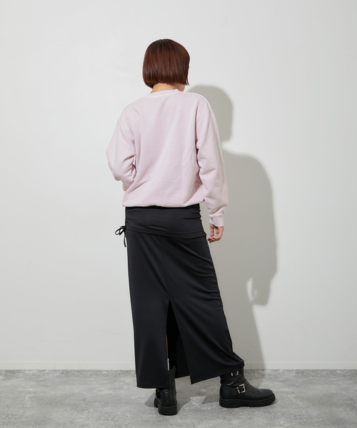 GOOD ROCK SPEED(グッドロックスピード)の「【GOOD ROCK SPEED/グッドロックスピード】 BATLES sweatshirts:スウェット(スウェット・レディース・ピンク・LARGE/MEDIUM)」の4枚目の写真