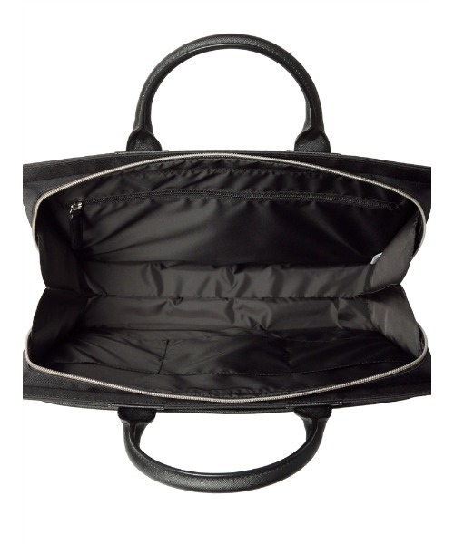 SUIT SQUARE（スーツスクエア）の「ブリーフケース 撥水 コーデュラ（ビジネスバッグ・メンズ・ブラック・F）」の4枚目の写真