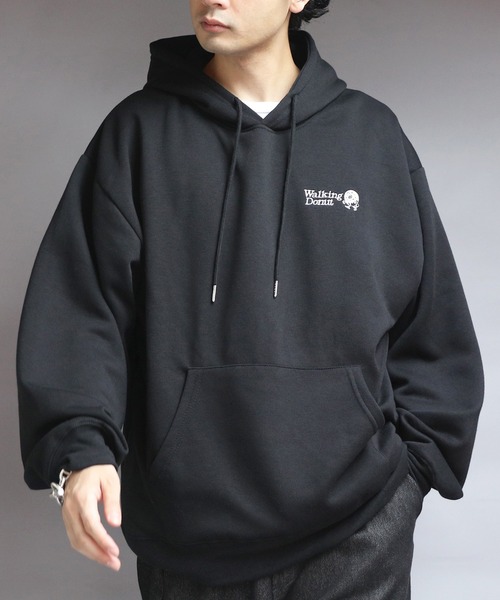 ８(eight)（エイト）の「裏起毛WALKING DONUTプルパーカー（パーカー・メンズ・スミクロ/ホワイト/ブラック・MEDIUM/X-LARGE/LARGE）」の21枚目の写真