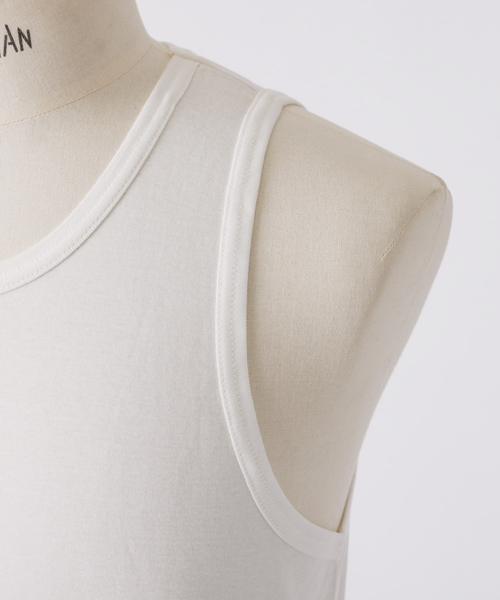 NUMBER (N)INE(ナンバーナイン)の「【FRUIT OF THE LOOMxNUMBER(N)INE 】2パックタンクトップ/ユニセックス(タンクトップ・メンズ・グレー/ブラック/ホワイト・M/L/XL)」の9枚目の写真