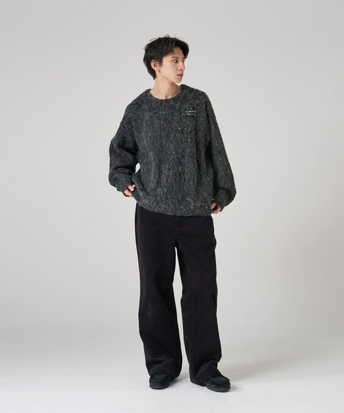 kutir（クティール）の「コーデュロイワイドパンツ（その他パンツ・メンズ・グレー/ブラック/ダークブラウン・マルチサイズ）」の10枚目の写真