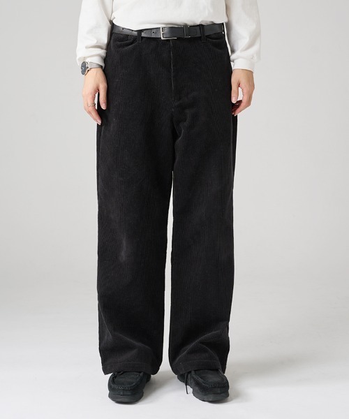 kutir（クティール）の「コーデュロイワイドパンツ（その他パンツ・メンズ・グレー/ブラック/ダークブラウン・マルチサイズ）」の4枚目の写真