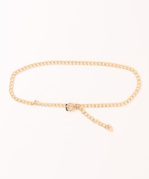 TONE SELECT GOODS（トーンセレクトグッズ）の「【urge select】チェーンデザイン ナローベルト（ベルト・レディース・ゴールド/シルバー・FREE）」の6枚目の写真