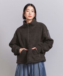BEAUTY&YOUTH UNITED ARROWS | ボア ハーフジップ ドロスト プルオーバー(その他トップス)