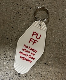 COMMON WARE（コモンウェアー）の「PUFF：TAG KEYHOLDER タグキーホルダー（キーホルダー）」