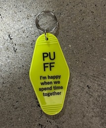 COMMON WARE（コモンウェアー）の「PUFF：TAG KEYHOLDER タグキーホルダー（キーホルダー）」