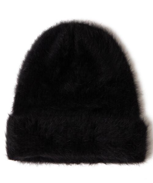 WEGO（ウィゴー）の「WEGO/シャギーニットキャップ（ニットキャップ/ビーニー・レディース・ブラック/オフホワイト/グレー・FREE）」の5枚目の写真