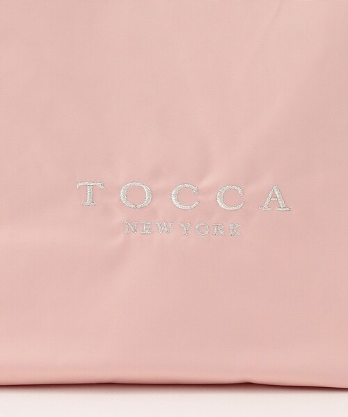 TOCCA(トッカ)の「BICOLOR RIBBON ECOBAG エコバッグ(エコバッグ/サブバッグ・レディース・スカイブルー系/ピンク系/ブラック系/ベージュ系・F)」の7枚目の写真