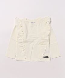 ALPHA LABEL（アルファーレーベル）の「フリルTシャツ（Tシャツ/カットソー）」