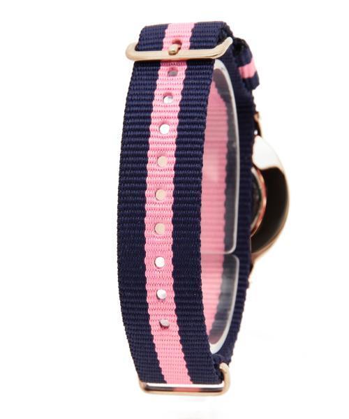 Ray BEAMS（レイビームス）の「DANIEL WELLINGTON / Classy Glasgow ローズゴールド 34mm （アナログ腕時計・レディース・ピンク/ネイビー・ONE SIZE）」の7枚目の写真