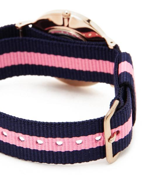 Ray BEAMS（レイビームス）の「DANIEL WELLINGTON / Classy Glasgow ローズゴールド 34mm （アナログ腕時計・レディース・ピンク/ネイビー・ONE SIZE）」の13枚目の写真