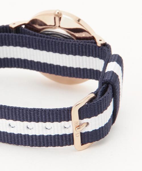 Ray BEAMS（レイビームス）の「DANIEL WELLINGTON / Classy Glasgow ローズゴールド 34mm （アナログ腕時計・レディース・ピンク/ネイビー・ONE SIZE）」の9枚目の写真