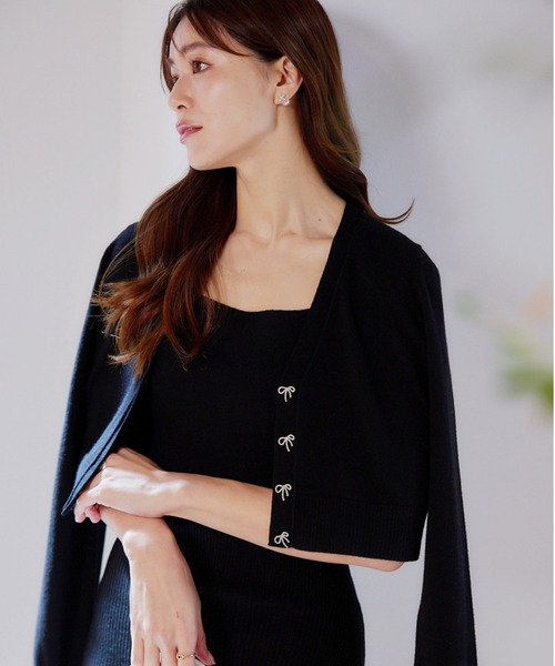 BUBBLES リボンニットアンサンブル 【公式通販】