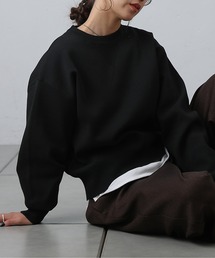 COLONY 2139 | ガゼット付スウェットライクニット(ニット/セーター)